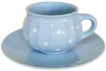 BögreManufaktúra Csupor bögre és reggeliző tányér pasztel kék (PkT016)