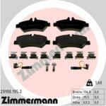 ZIMMERMANN set placute frana, frana disc ZIMMERMANN 29190.195. 2 (29190.195.2)