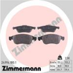 ZIMMERMANN set placute frana, frana disc ZIMMERMANN 24914.180. 1 (24914.180.1)