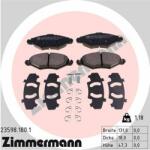 ZIMMERMANN set placute frana, frana disc ZIMMERMANN 23598.180. 1 (23598.180.1)