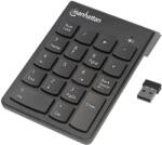 Manhattan Tastatura Manhattan Wireless numeric keypad 18 keys black (178846) - vexio