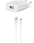 Ttec Зарядно 220V SmartCharger USB Travel Charger, 2.1A, incl. Type C Cable - Бяло, 116904