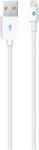Ttec Кабел MFI AlumiCable Lightning Charge/Data Cable - Бял, 113402