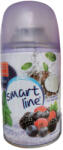 SMART LINE ароматизатор, Пълнител за машина, 3 аромата, Метна, Плодове, Кокос, 260мл