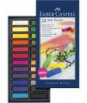 Faber-Castell Creioane Colorate Faber-Castell Pastel Soft Mini, 24 culori (FC128224)