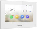  DS-KH6320-WTE1-W(O-STD)(Europe BV) Hikvision IP video-kaputelefon beltéri egység, 7 LCD kijelző, 1024×600 felbontás, WiFi, 2 vezetékes (DS-KH6320-WTE1-W(O-STD)(Europe BV))
