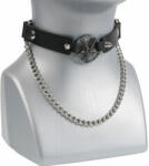 Leather & Steel Fashion Choker cu colier (pentru ham) Baphomet - LSF3 07