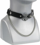 Leather & Steel Fashion Choker cu colier (pentru ham) Cross - LSF3 06