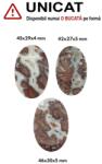  Cabochon din Agata Oul Tunetului Oval - 42-45 x 27-30 x 4-5 mm