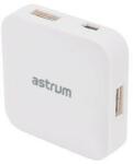 Astrum USB2.0 4 port HUB fehér UH020