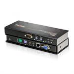 ATEN KVM Extender PS/2 VGA/Audio Cat 5 cu Deskew de pana la 300m, Aten CE370 (CE370)
