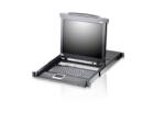 ATEN Distribuitor KVM LCD 17" PS/2-USB VGA 16 porturi cu Daisy-Chain, ATEN CL5716M (CL5716M)
