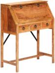 vidaXL Birou de scris, 90 x 40 x 107 cm, lemn masiv de acacia (248098) - vidaxl