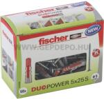 Fischer DUOPOWER műanyag dübel csavarral 5x25 S DIY (535458F)