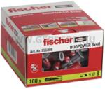 Fischer nylon dübel DUOPOWER 8x40 100db / csom (555008F)