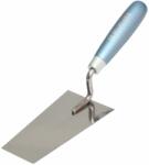  kubala stukkó trapézkanál 80x145x55mm kub0901 fa nyéllel, rozsdamentes