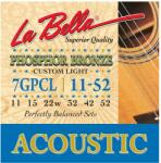 La Bella 7GPCL - Set Corzi Chitara Acustica 11-52 (7GPCL)