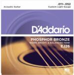 D'Addario EJ26 Phosphor Bronze - Set Corzi Chitara Acustica 11-52 (EJ26)