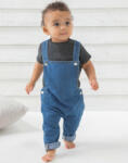 BabyBugz Bébi ujjatlan nadrág BabyBugz Baby Rocks Denim Dungarees 3-6, Farmer kék (Denim)