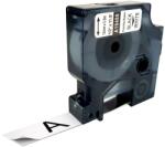 AIMO Etichete flexibile compatibile DYMO Rhino 12 mm albe pentru identificarea cablurilor si fibrei optice prin infasurare 18488 (A18488)