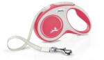 flexi New Comfort lesa automata cu banda pentru caini, rosu, marimea L, 8 m