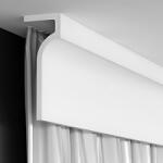 Elite Decor Poliuretán karnistakaró díszléc (P 891) kemény, (P 895 díszléchez) (Cornice P 891 (2.00 m))