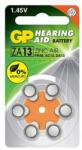 GP Batteries Baterii GP Hearing Aid Zinc Air Button Cell ZA13, 1.45V, blister 6 pcs (GPPBZZ13F000) Baterii de unica folosinta