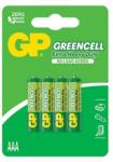 GP Batteries Baterii GP GREENCELL AAA (R03), 1.5V, blister 4pcs (GPPCC24UC187) Baterii de unica folosinta