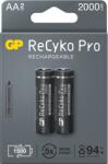 GP Batteries Baterii reincarcabile GP ReCyko Pro AA 2000mAh (R6), ambalaj reciclabil 2pcs (GPRHC212B308) Baterie reincarcabila