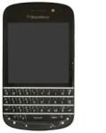  NBA001LCD097028 BlackBerry Q10 fekete OEM LCD kijelző érintővel kerettel, előlap (NBA001LCD097028)