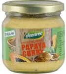 dennree Crema Tartinabila cu Papaya si Curry Bio Dennree 180 Grame