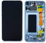  NBA001LCD097129 Samsung Galaxy S10e kék OEM LCD kijelző érintővel kerettel, előlap (NBA001LCD097129)