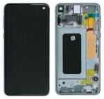  NBA001LCD097130 Samsung Galaxy S10e zöld OEM LCD kijelző érintővel kerettel, előlap (NBA001LCD097130)