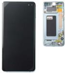  NBA001LCD097125 Samsung Galaxy S10 Plus zöld OEM LCD kijelző érintővel kerettel, előlap (NBA001LCD097125)