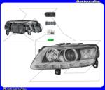 AUDI A6 C6 2008.08-2011.09 /4F/ Fényszóró bal Bi-Xenon (D3S/H7/LED) motorral (izzó elektronika és motor nélkül) HELLA 1ZS 009 925-411