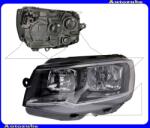 VW CARAVELLE T6 2015.07-2019.07 /SH, SG/ Fényszóró bal (H7/H7) fekete házas, nappali fénnyel, motorral TYC 20-15240-05-9