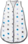 Kidizi Sac de dormit copii de vara din muselina Kidizi All Mint Stars 75 cm, 100% bumbac, 0-9 luni (5949221101132)