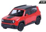 Welly Makett autó, 1: 34, Jeep Renegade Trailhawk piros