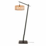 IT'S ABOUT ROMI Lampadar eco din bambus Bromo S negru/ natur, 40x18cm (BROMO/F/AD/B/4018/N)