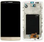  NBA001LCD098615 LG G3 arany LCD kijelző érintővel kerettel előlap (NBA001LCD098615)