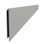 Celox OX RT Magasító toldóelem 1-5 cm emeléshez antracit RT teraszszegélyhez 70x2000 mm vízvetőhöz