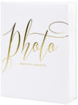 PartyDeco S. r. o Fotóalbum, fehér, arany betükkel, 20x24.5cm, 22 lapos