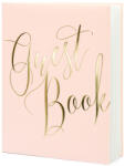 PartyDeco S. r. o Vendégkönyv 20x24.5cm, rózsaszín, 22 lapos