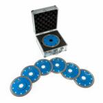  TLS X-PRO 6 db d115 mm vágókorong - alumínium koffer