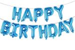 Balloons4party Set baloane folie HAPPY BIRTHDAY albastru 40Cm