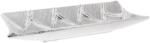 INART Platou din ceramica Silver 39cm x 18cm x 6cm (3-70-131-0180) Tava