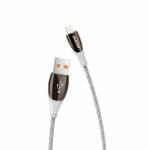 Dudao USB - Lightning 1, 23m 3A cablu, gri (L7Pro gri) (L7Pro gri-lightning)