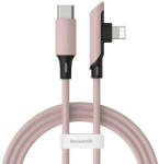 Baseus Cablu Baseus USB-C la Lightning 18W 1.2m - roz