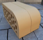  Caramida Klinker Galbena CORSICA cu Colt Rotunjit VF-5 (250x120x65) /buc (CAR-AP-KL-CORSICA-VF-5)
