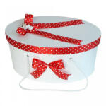 Produs vandut si livrat de S. C. Denikos Creativ S Cutie trusou botez fundite rosii cu buline si ingeras, Denikos® 8